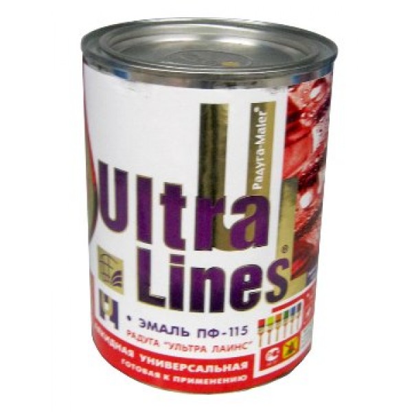 "Ultra Lines" Белая ПФ-115 0,9кг