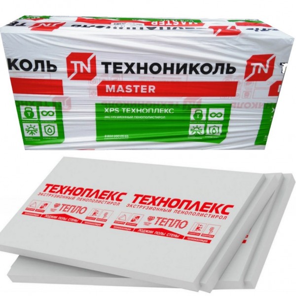 Пенополистирол (XPS) 1180х580х50 ТЕХНОПЛЕКС ТЕХНОНИКОЛЬ Экструдированный