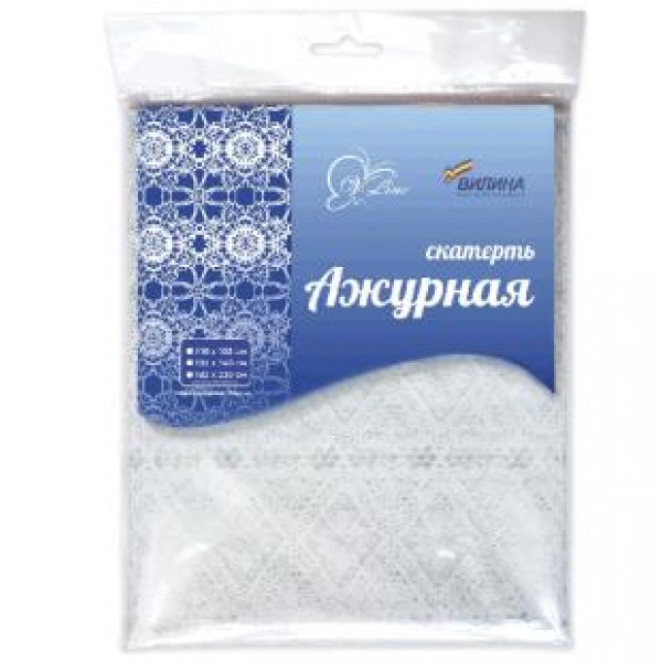 Скатерть 132х160см "Ажурная"